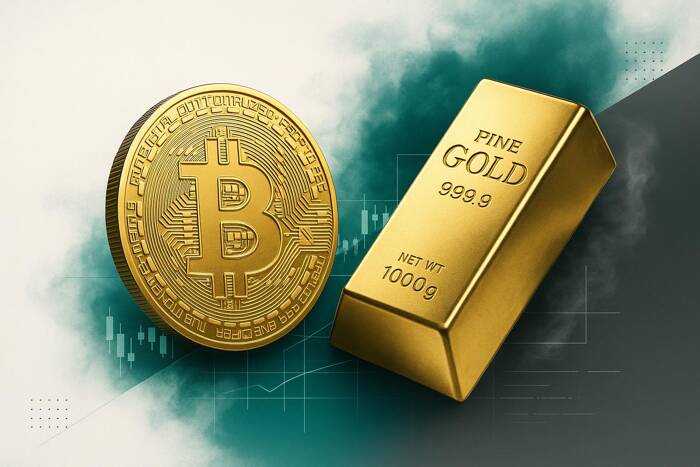 Bitcoin vs. gold